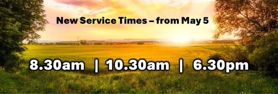 New Service Times